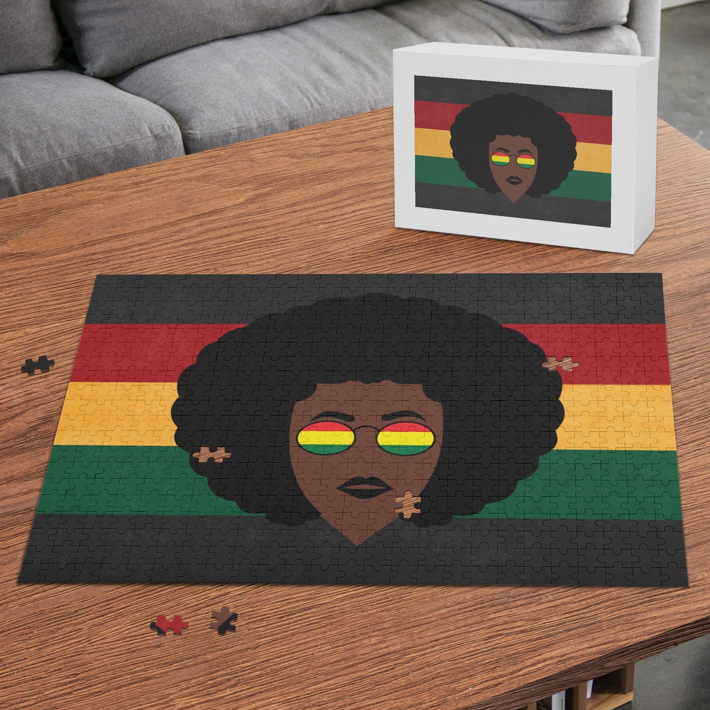 AFRO BABY JUNETEENTH PUZZLE | 10