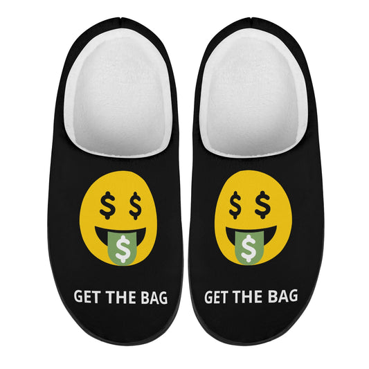 "GET THE BAG" SI BIG FACE SLIPPERS