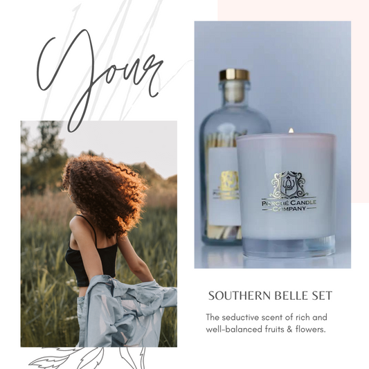 SOUTHERN BELLE CANDLE SET