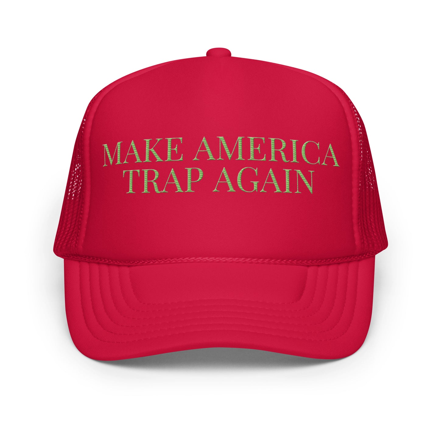 MAKE AMERICA TRAP AGAIN TRUCKER HAT